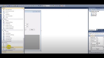 Cara menampilkan crystal report viewer di vb net 2010