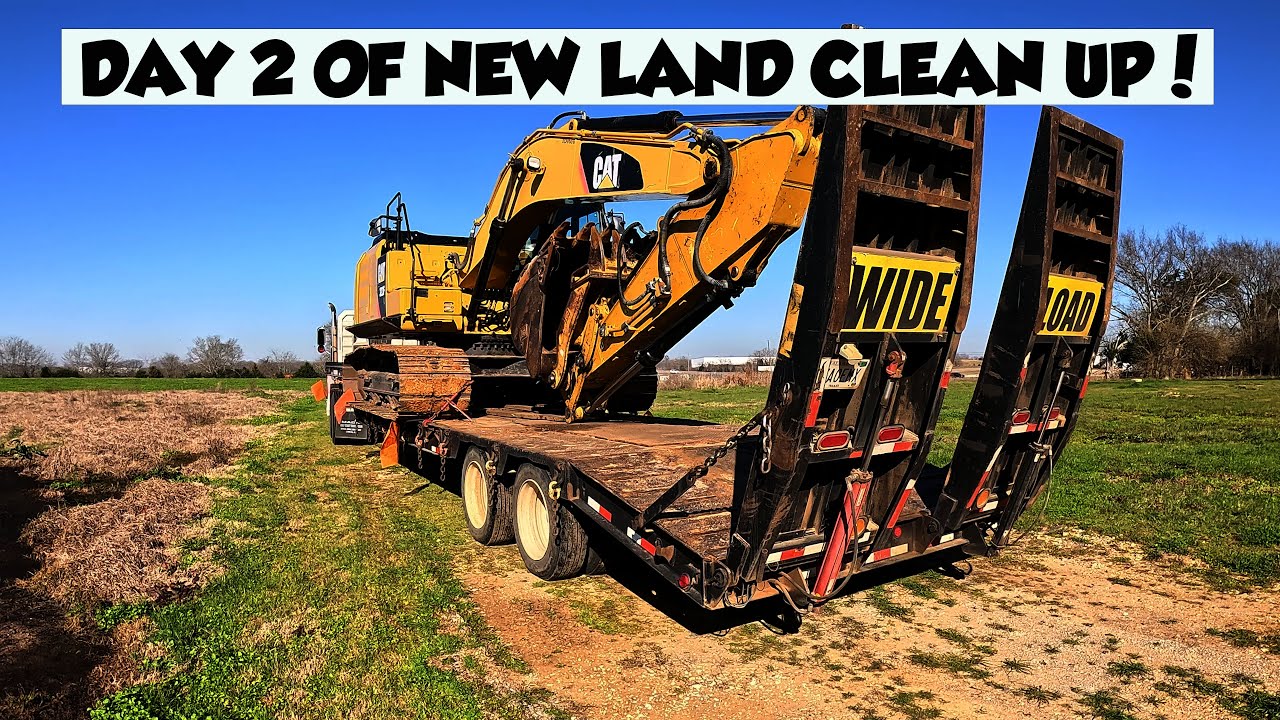 THE BIG NEW LAND PROJECT HAS STARTED