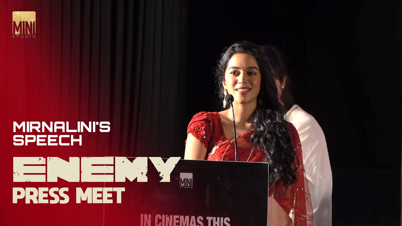 Mirnalini Ravi 's Speech | 