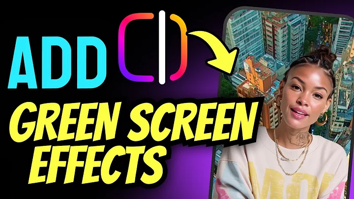 How to APPLY Green Screen Effects in Instagram Edits (Step by Step) 2025