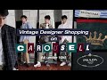 Vintage Designer Shopping on CAROUSELL (All Under 10k!) | Balenciaga, Prada, YSL, Moschino