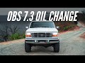 How To Change the Oil on Your OBS 7.3 | What Oil Should YOU Run?