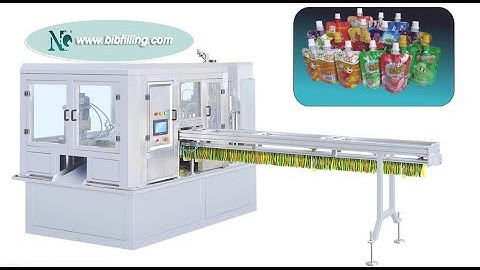Aseptic Rotary Doypack Stand Up Bag Filler