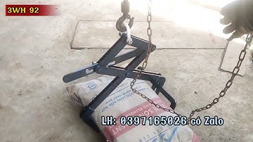 Thử Nghiệm Kẹp Bao Xi Măng, Bao Lúa Hiếu Bùi Quảng Nam0397165026