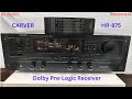 Carver hr895  dolby prologic receiver 199295  8882304144  receiver  carver dolby