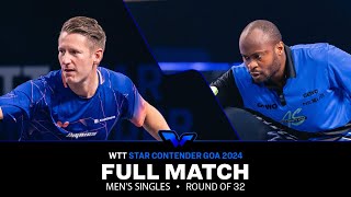 : FULL MATCH | Ruwen FILUS vs Quadri ARUNA | MS R32 | #WTTGoa 2024