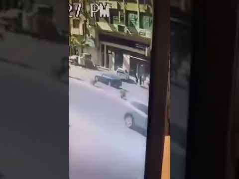 لحظة دهس 3 طالبات مدرسة في الرصيفة