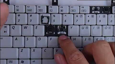 Laptop Keyboard Key Repair Guide HP Compaq Pavilion Replacement  Installation Fix Replace