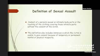 Sexual Assault: What it is, Myths, & Misconceptions