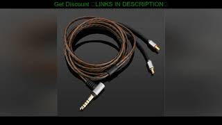 Get This Earmax 4.4Mm Diy Replacement Earphone Wire Audio Cable For Ath Ckr100 Ckr90 Cks1100 Ls
