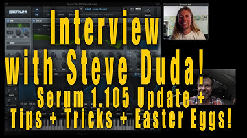 Thursday Hang: Interview w/Steve Duda + SERUM Tips/Tricks w/1.105 Update!