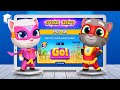 Talking Tom Hero Dash - Speed Run Event Gameplay Walkthrough - Tom, Angela, Ben, Hank & Ginger