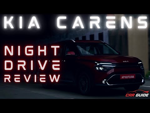 EXCLUSIVE - Kia Carens NIGHT DRIVE Review | LED Light Throw - Visibility - Interior Lights ?