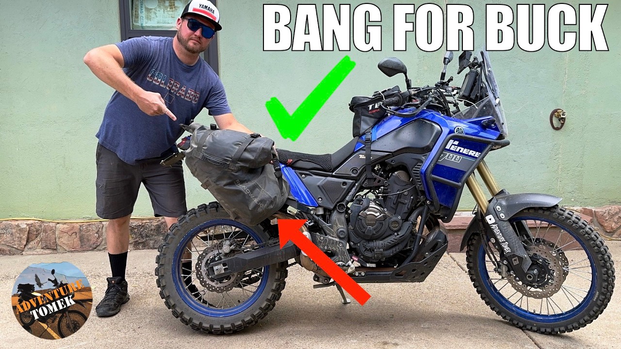 Мягкие сумки Rhinowalk протестированы в мотопоездке | Tenere 700