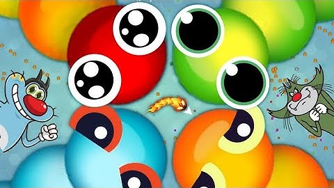 Snake.io Worm Hunt Saamp Wali video oggy jack vs Shinchan funny game