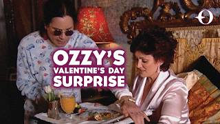 Celebrity The Time Ozzy Brought Sharon Breakfast in Bed for Valentine's Day | The Osbournes TV Wealth