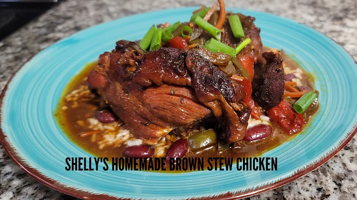 How I Made Jamaican Brown Stew Chicken