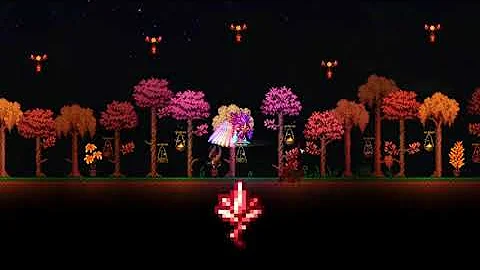 новая КРОВАВАЯ ЛУНА, мини-боссы и дроп | ГАЙД в [Terraria 1.4]