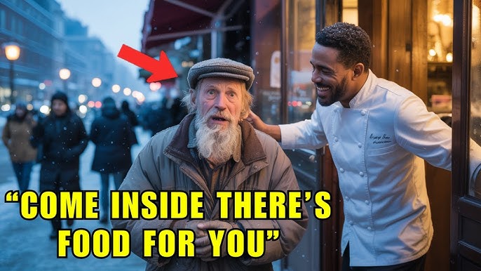 Poor Black Restaurant Owner Feeds an Old Homeless Man — What Happens Next  Changes His Life - YouTube