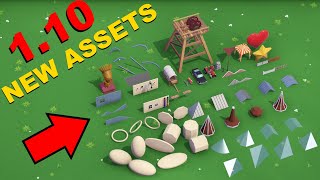 NEW Assets  1.10 Update  Parkitect