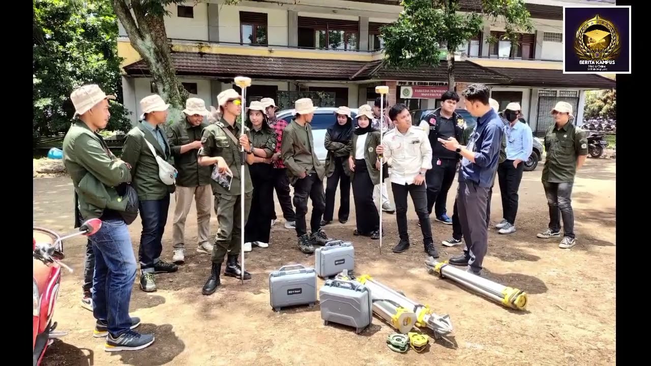 Teknik Geomatika Unjani Kerjasama dengan Indosurta Group Gelar Workshop Pengukuran GPS