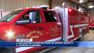 ‘Desperate’ need for volunteer firefighters across Alabama