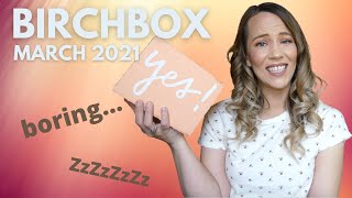 A very blah box :/ | Birchbox | March 2021