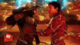 The Flash (2023) - Flash vs. Flash Mindbending Scene | Movieclips