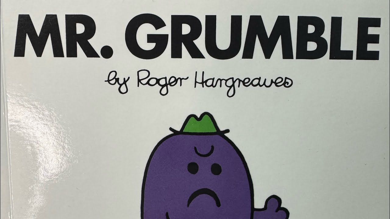 Книга «Мистер Мен», том 41, «Мистер Ворчун», детская сказка на ночь, прочитанная вслух с английск...