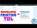 Envelope Module with Portrait and Landscape Setting Tally Prime ! Self Learning