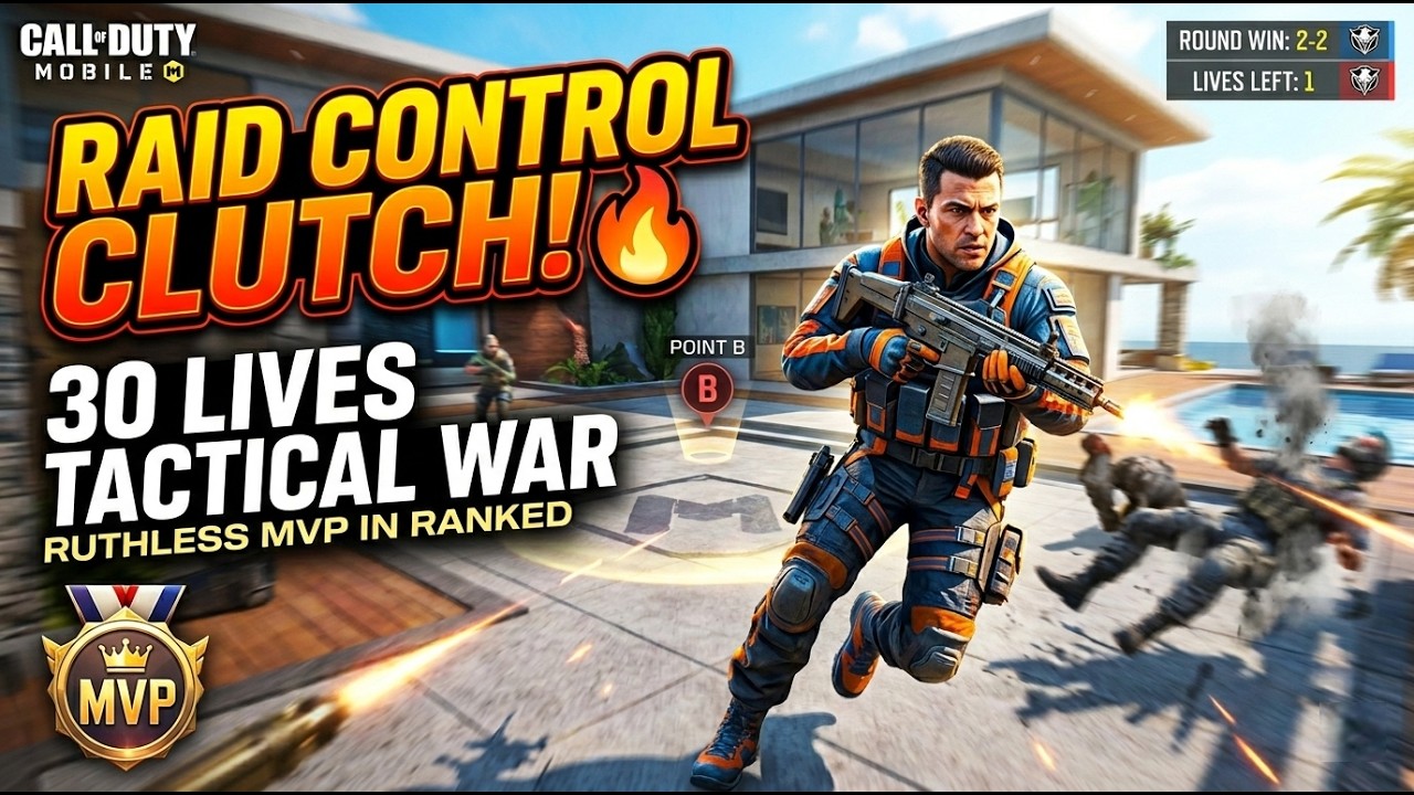 COD Mobile Control on Raid 🔥 Ruthless MVP Clutch | Ranked Tactical ...