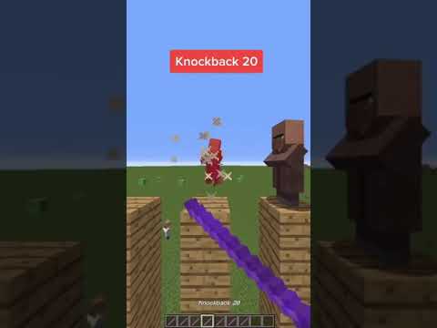 Power Of Knockback | Minecraft