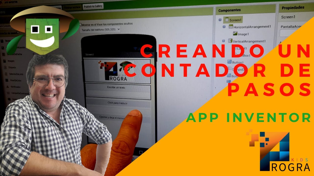 CONTADOR DE PASOS EN APP INVENTOR 