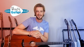 george ezra shotgun guitar tutorial (easy + harder)