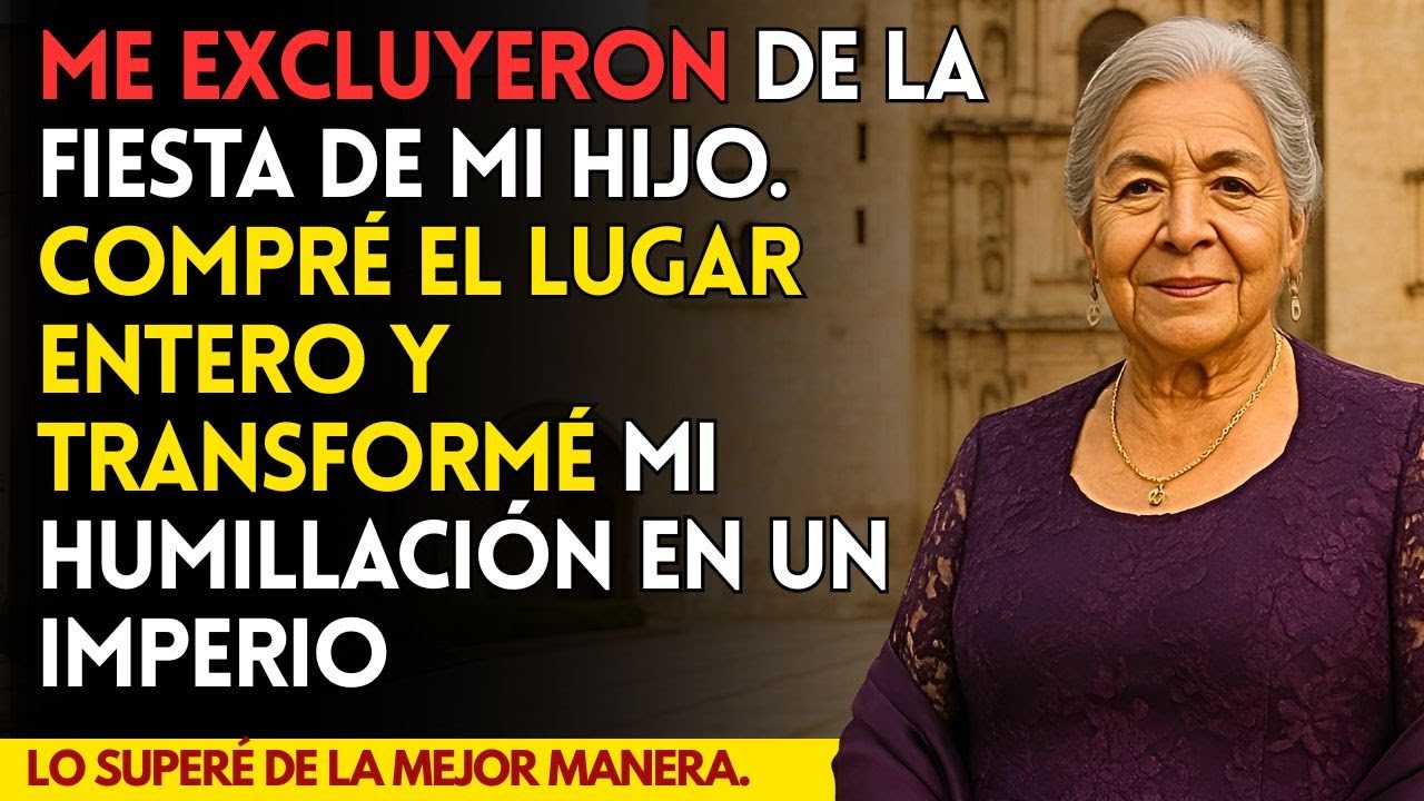 Mi Nuera Me Excluyó De La Fiesta, Pero Terminé Comprando El Salón Donde Se Hizo