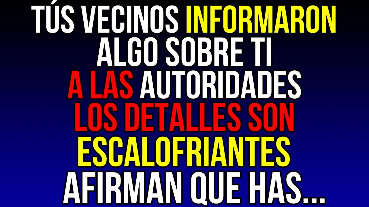 Tus VECINOS informaron algo sobre ti a las autoridades...| #god #godmessage | Mensaje de Dios de hoy