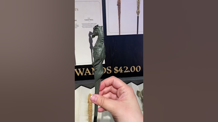 Thestral Wand at Harry Potter Store NYC ⚡️ #shorts