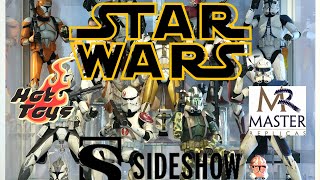 STAR WARS 2022 collection tour including 1/6 Hot Toys, Sideshow Collectibles, Master Replicas & more