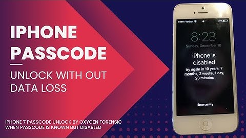 iPhone 7 Access Recovery | Educational Demonstration on Passcode Solutions