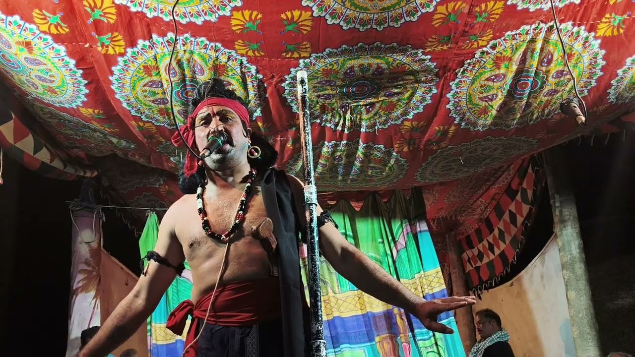 బొబ్బిలి దగ్గర పాత పెంట గ్రామంలో హరిశ్చంద్ర కాటిసీను నుండి తలాడ నరసింహనాయుడు అద్భుత గానం 