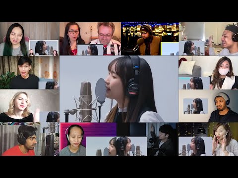 YOASOBI - 群青 / THE FIRST TAKE [Reaction Mashup]