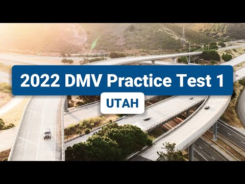 2022 Utah DMV Practice Test #1