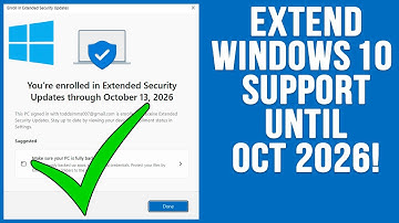 How to Extend Windows 10 Support for an Additional Year (October 2026) with the ESU Program