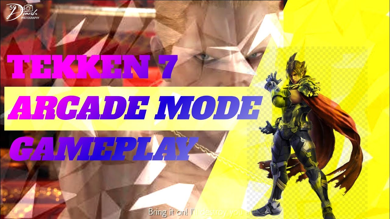 Tekken 7 - Lidia Sobieska Arcade Mode Walkthrough PS5 4K HDR GameplayTekken 7 (Gameplay)