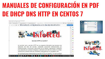 📘 Manual de Configuración en PDF de DHCP, DNS, HTTP en CentOS 7 🖥️