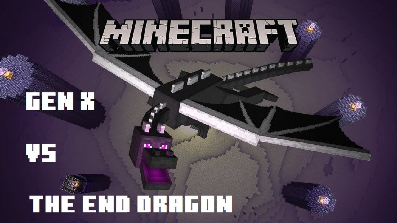 Minecraft Adventure: Fighting the Ender Dragon - YouTube