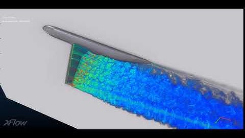 SIMULIA XFlow - Aircraft Aerodynamic Simulation