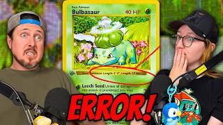 How Did These ERROR Pokemon Cards Get Printed?!
