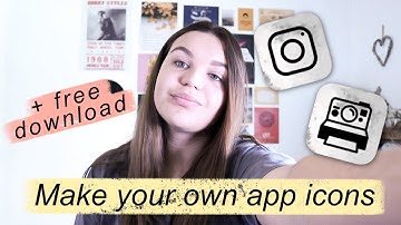 How to make your own App Icons + FREE download | Kayla