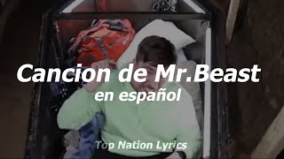 Video thumbnail of "Cancion de Mr Beast en español (Letra en español e ingles) 🎤"